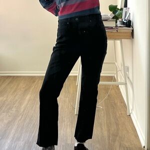 Everlane high-rise kick crop jeans